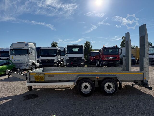 Low loader trailer Wörmann 88.50/200/Tieflader/Rampen/Tandem/verzinkt