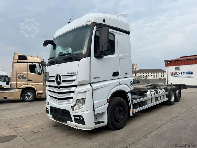 Swap body truck MERCEDES-BENZ ACTROS 2543 * RETARDER * LIFTACHSE * MULTI *