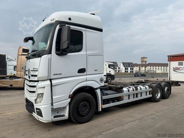 Swap body truck MERCEDES-BENZ ACTROS 2543 * RETARDER * LIFTACHSE * MULTI *