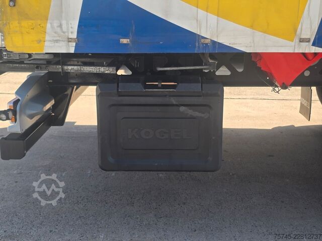 Beverage semitrailer KÖGEL SN 24 **GETRÄNKE*SAF*LIFT*SCHNELLADESYSTEM*