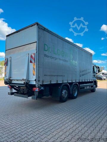 Truck chassis MAN TGS 26.400 6x2 Plane mit Hebebühne