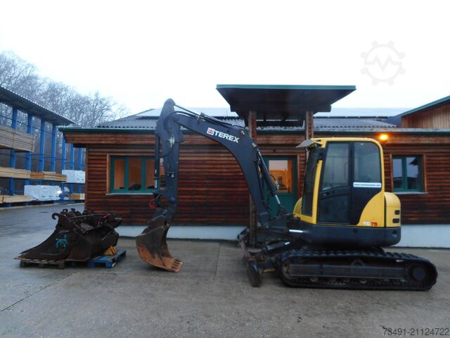 Minibagger Terex TC75 mit 5 Löffel