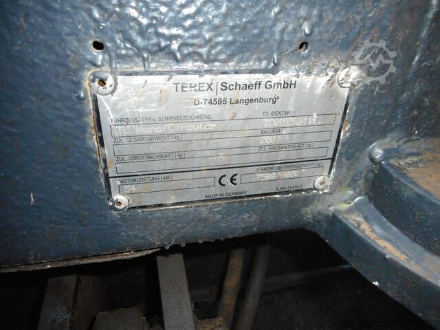 Minibagger Terex TC75 mit 5 Löffel