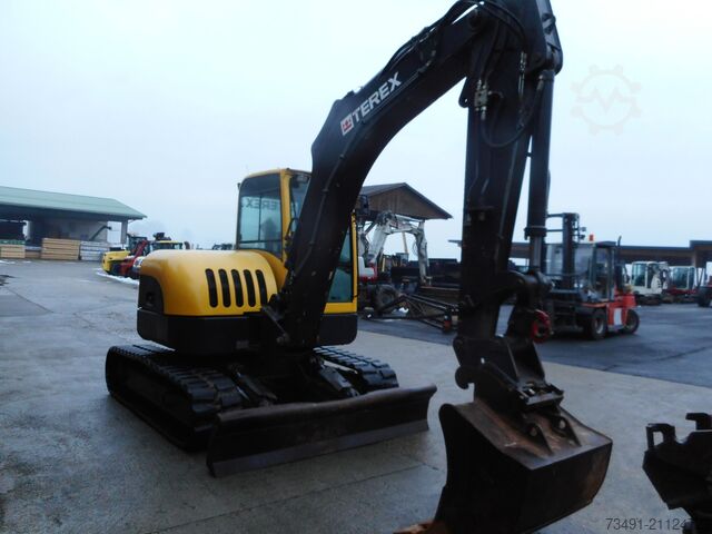 Minibagger Terex TC75 mit 5 Löffel