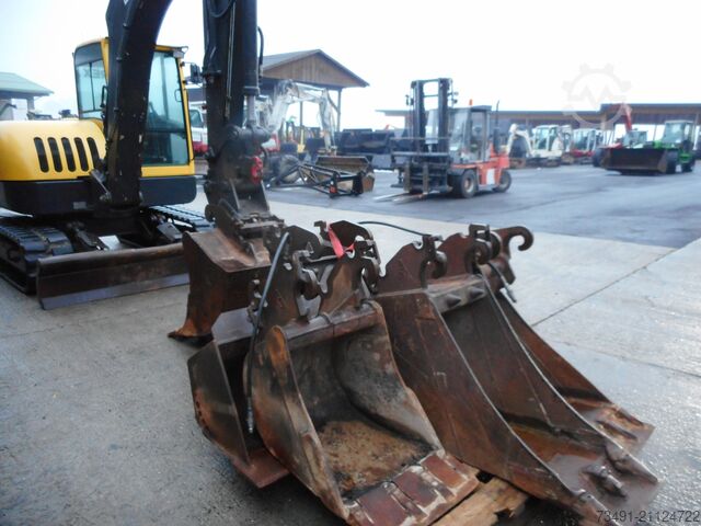 Minibagger Terex TC75 mit 5 Löffel