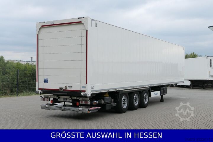 Box semitrailer KRONE Rolltor LBW Liftachse Schlüssellochwände ¤449.-m