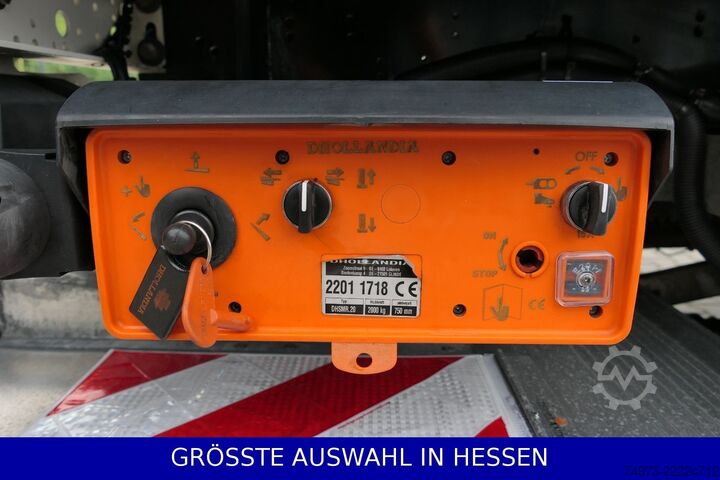 Box semitrailer KRONE Rolltor LBW Liftachse Schlüssellochwände ¤449.-m