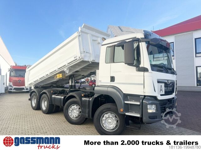 Kipper LKW MAN TGS 35.460 8X4 BB, Meiller Bordmatik 13m³