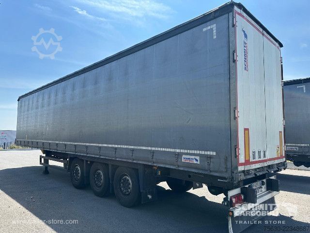 Auflieger mit Pritsche & Plane Schmitz Cargobull Semitrailer Curtainsider Coil