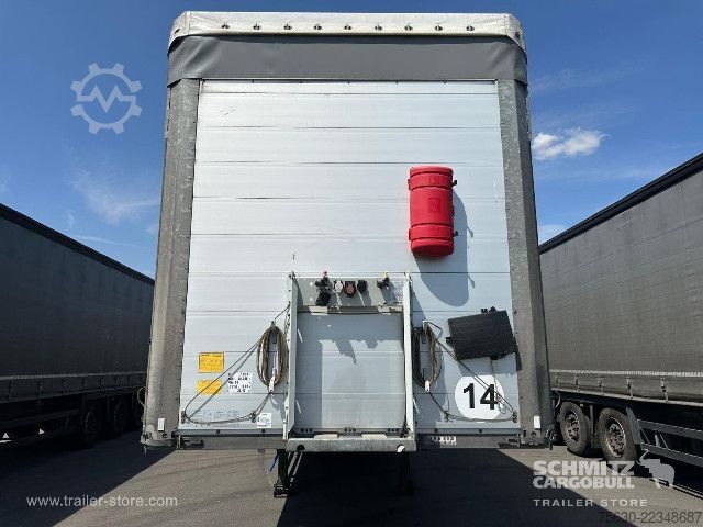 Auflieger mit Pritsche & Plane Schmitz Cargobull Semitrailer Curtainsider Coil