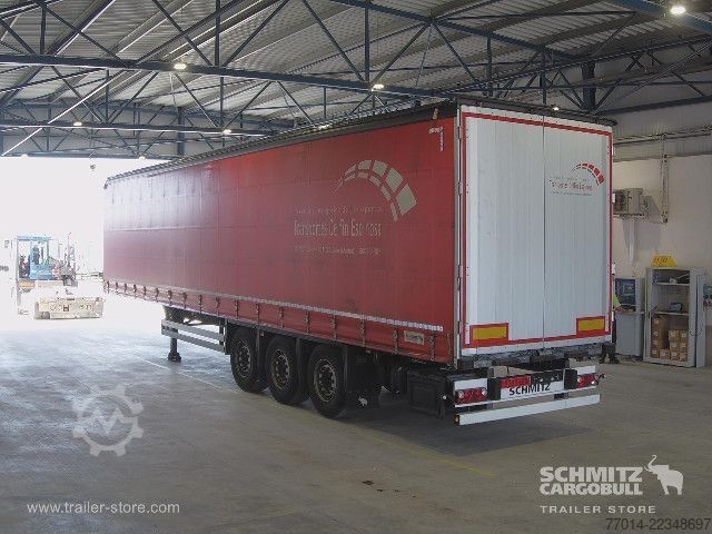Auflieger mit Pritsche & Plane Schmitz Cargobull Curtainsider Standard