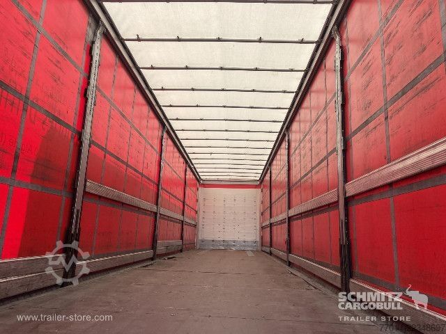 Auflieger mit Pritsche & Plane Schmitz Cargobull Curtainsider Standard
