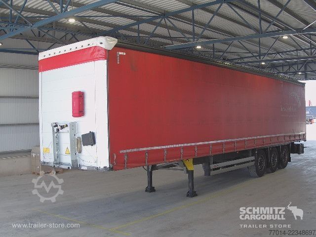 Auflieger mit Pritsche & Plane Schmitz Cargobull Curtainsider Standard