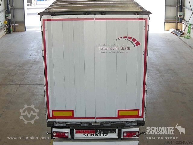 Auflieger mit Pritsche & Plane Schmitz Cargobull Curtainsider Standard