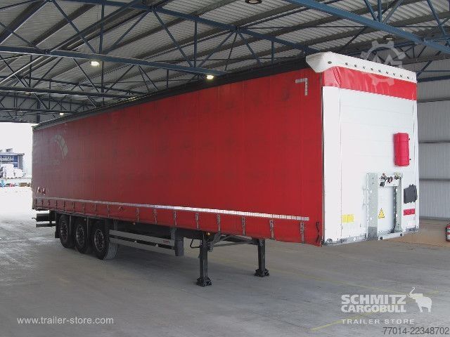Auflieger mit Pritsche & Plane Schmitz Cargobull Curtainsider Standard