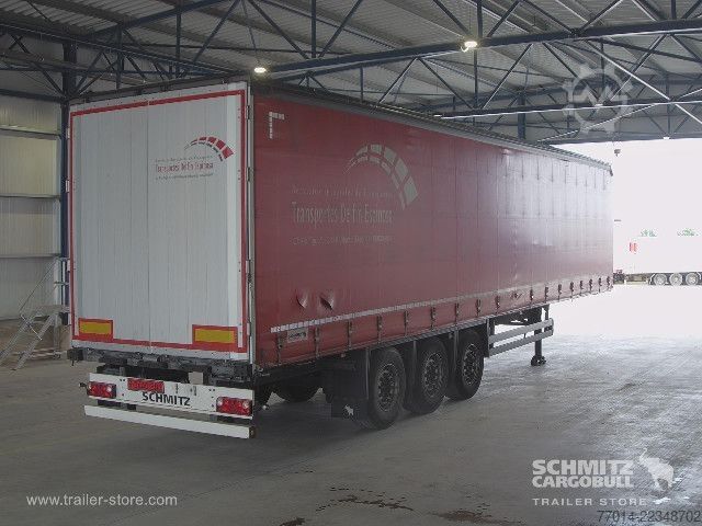 Auflieger mit Pritsche & Plane Schmitz Cargobull Curtainsider Standard
