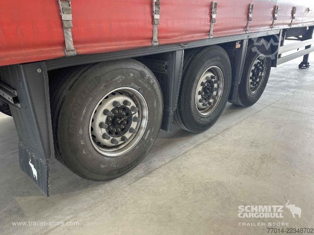 Auflieger mit Pritsche & Plane Schmitz Cargobull Curtainsider Standard
