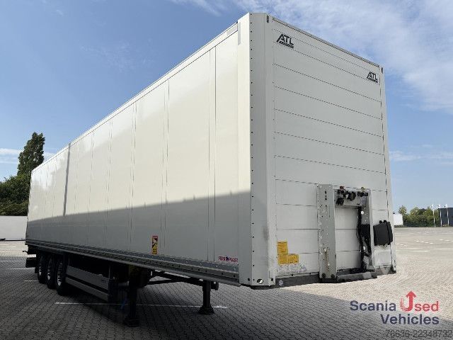 Box semitrailer Schmitz Cargobull SCHMITZ SCB*3B LIFT AXLE BOX TRAILER