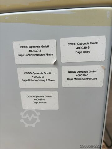 DAGE Series 4000 Bond Tester – Bond Pull / Die Shear – year 2010 DAGE Series 4000 Bond Tester – Bond Pull / Die Shear – rok 2010 DAGE Series 4000 Bond Tester – Bond Pull / Die Shear – rok 2010
