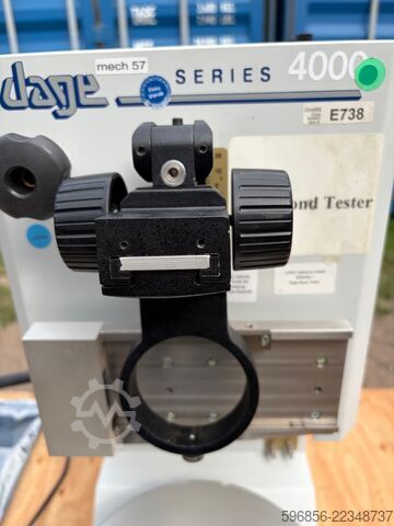 DAGE Series 4000 Bond Tester – Bond Pull / Die Shear – year 2010 DAGE Series 4000 Bond Tester – Bond Pull / Die Shear – rok 2010 DAGE Series 4000 Bond Tester – Bond Pull / Die Shear – rok 2010