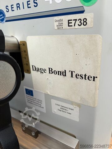 DAGE Series 4000 Bond Tester – Bond Pull / Die Shear – year 2010 DAGE Series 4000 Bond Tester – Bond Pull / Die Shear – rok 2010 DAGE Series 4000 Bond Tester – Bond Pull / Die Shear – rok 2010