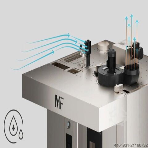 Elektrischer Etagen-Drehofen 600x800 Techno Mondial Forni 6080/E/RSX