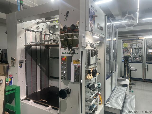 Kartonherstellungsmaschinen Kolbus BLW 200 + BLT 200 ‘Boxline’ Wrapper & Ta