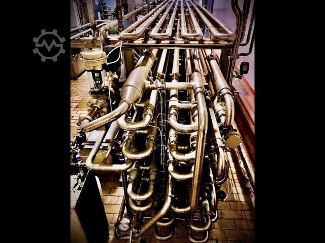 New UHT tubular strilizer system for milk & cream - 10.000 Lh  