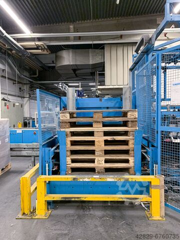 Layer palletizer for (strapped) bundles Segbert ZPA 80-100/35