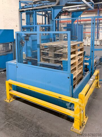 Layer palletizer for (strapped) bundles Segbert ZPA 80-100/35