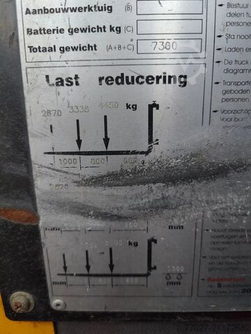 Seitenstapler Baumann HX 50/12/45 5000 kg