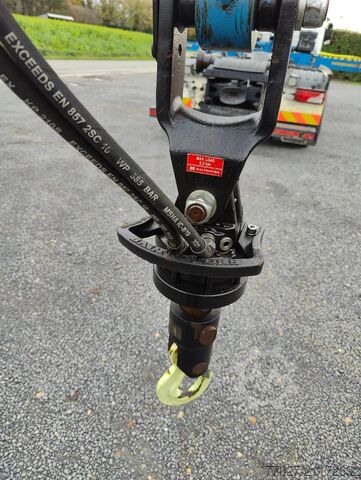 Hakenarmsystem Scania P360 8x2 Tridem container Crane HIAB 244