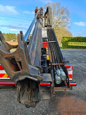 Hook arm system MAN TGM 18.290 Container JIMECA + Crane Palfinger P...