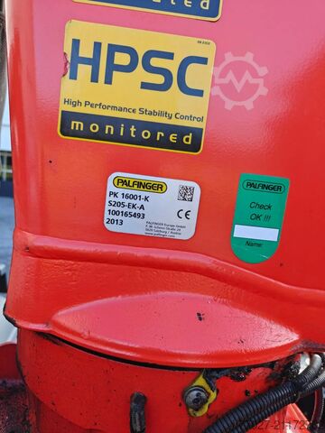 Hook arm system MAN TGM 18.290 Container JIMECA + Crane Palfinger P...