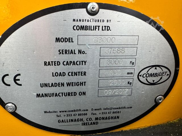 4-Wege-Gabelstapler Combilift C6000 / LPG / 2017 year/ Free lift