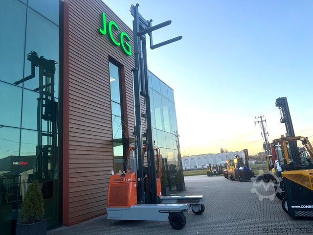 Vierwegestapler Hubtex DQ45/Only 3309 h/ Reach forks