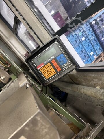 Mit Hebevorrichtung und Waage Sortieranlage 