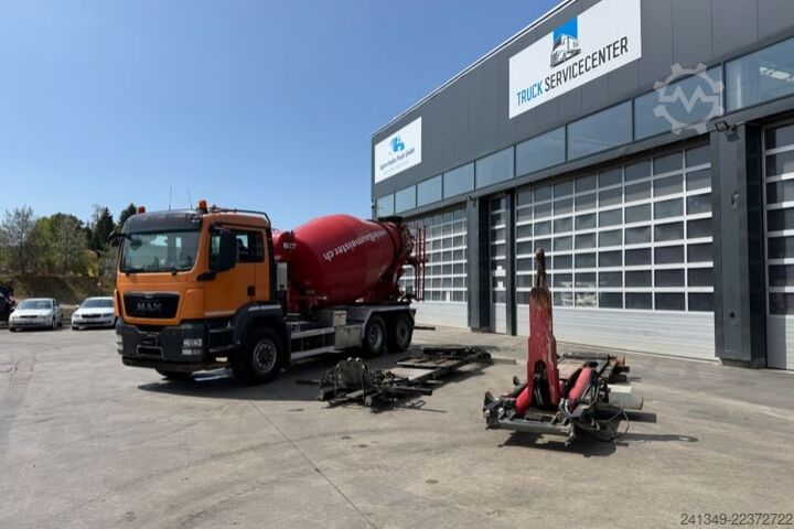 Betonmischer LKW MAN TGS 28.480 6x4-4 SWS SZM/Mischer/Haken