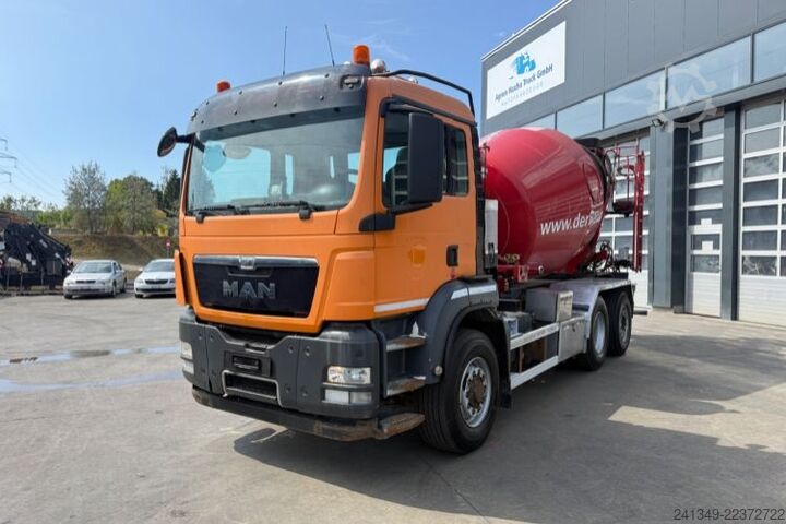 Betonmischer LKW MAN TGS 28.480 6x4-4 SWS SZM/Mischer/Haken