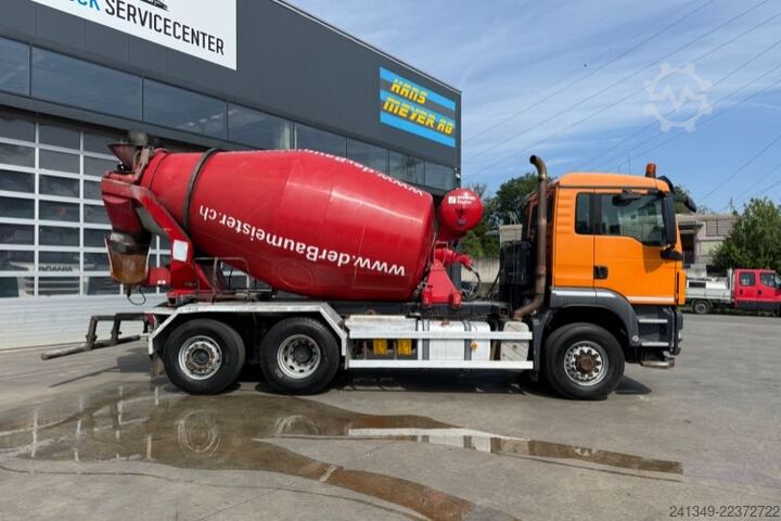 Betonmischer LKW MAN TGS 28.480 6x4-4 SWS SZM/Mischer/Haken
