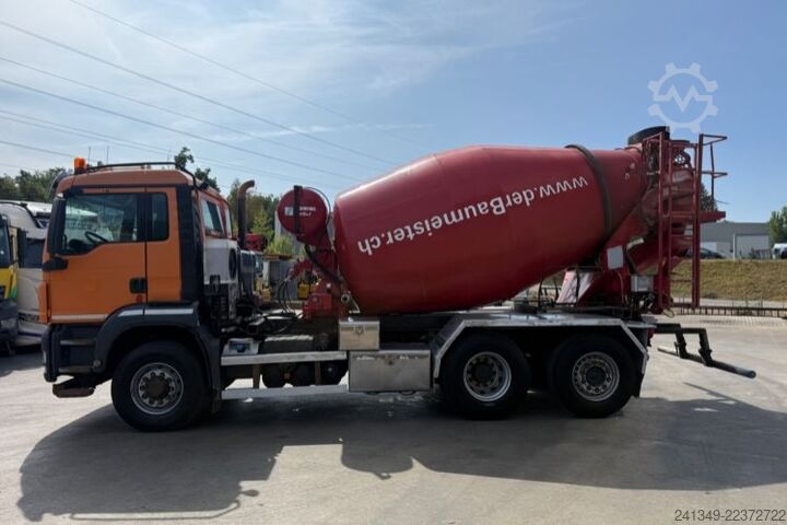 Betonmischer LKW MAN TGS 28.480 6x4-4 SWS SZM/Mischer/Haken