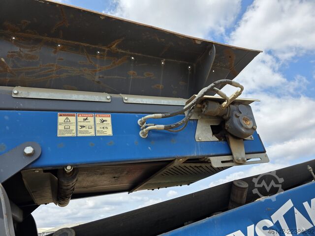 Kettenmobiler Trommelsieb Ezystack T3000 Trommel
