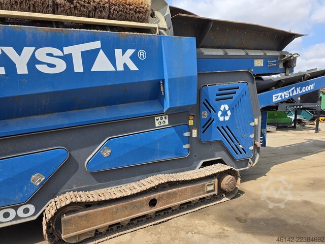 Kettenmobiler Trommelsieb Ezystack T3000 Trommel
