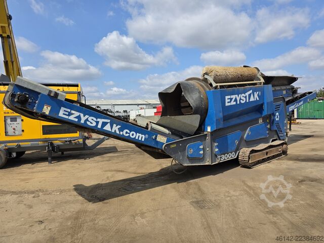 Kettenmobiler Trommelsieb Ezystack T3000 Trommel