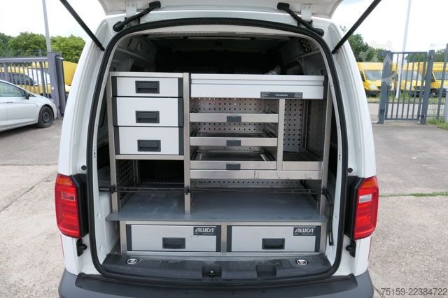 Panel van Volkswagen Caddy 2.0 TDI 4Motion Klima AHK Tempomat Werkstatteinbauten COC