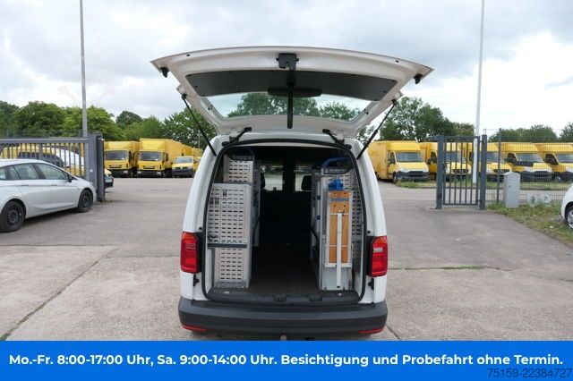 Panel van Volkswagen Caddy Maxi 2.0 TDI 4Motion 2-Sitzer Lang Klima Tempomat AHK Werkstatteinbauten COC