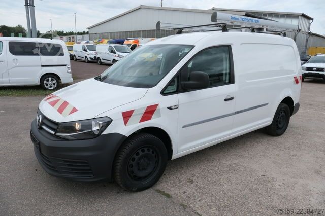 Panel van Volkswagen Caddy Maxi 2.0 TDI 4Motion 2-Sitzer Lang Klima Tempomat AHK Werkstatteinbauten COC