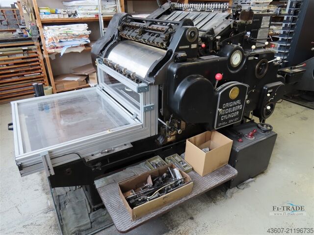 Letter Press Cylinder DIE Cutter Heidelberg SBB