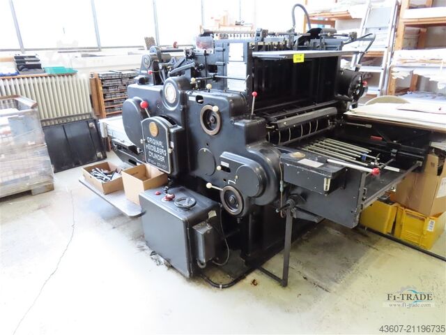Letter Press Cylinder DIE Cutter Heidelberg SBB
