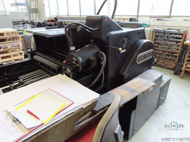 Letter Press Cylinder DIE Cutter Heidelberg SBB